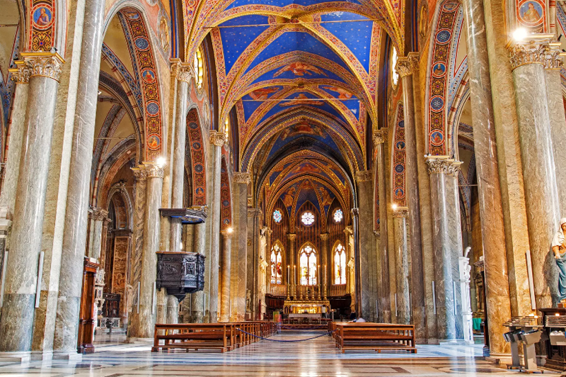 Roma: il restauro della Basilica di Santa Maria sopra Minerva. - Passari &amp; Cilia