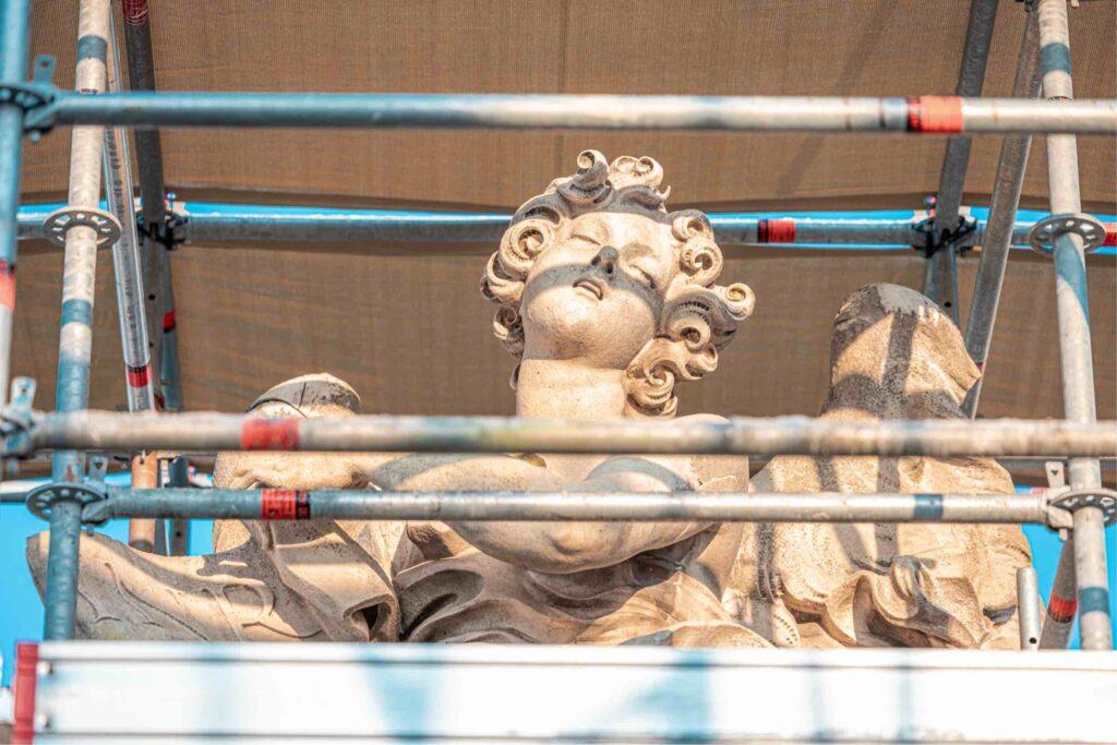 Passari&Cilia_Ponte Sant'Angelo_Restauro statue